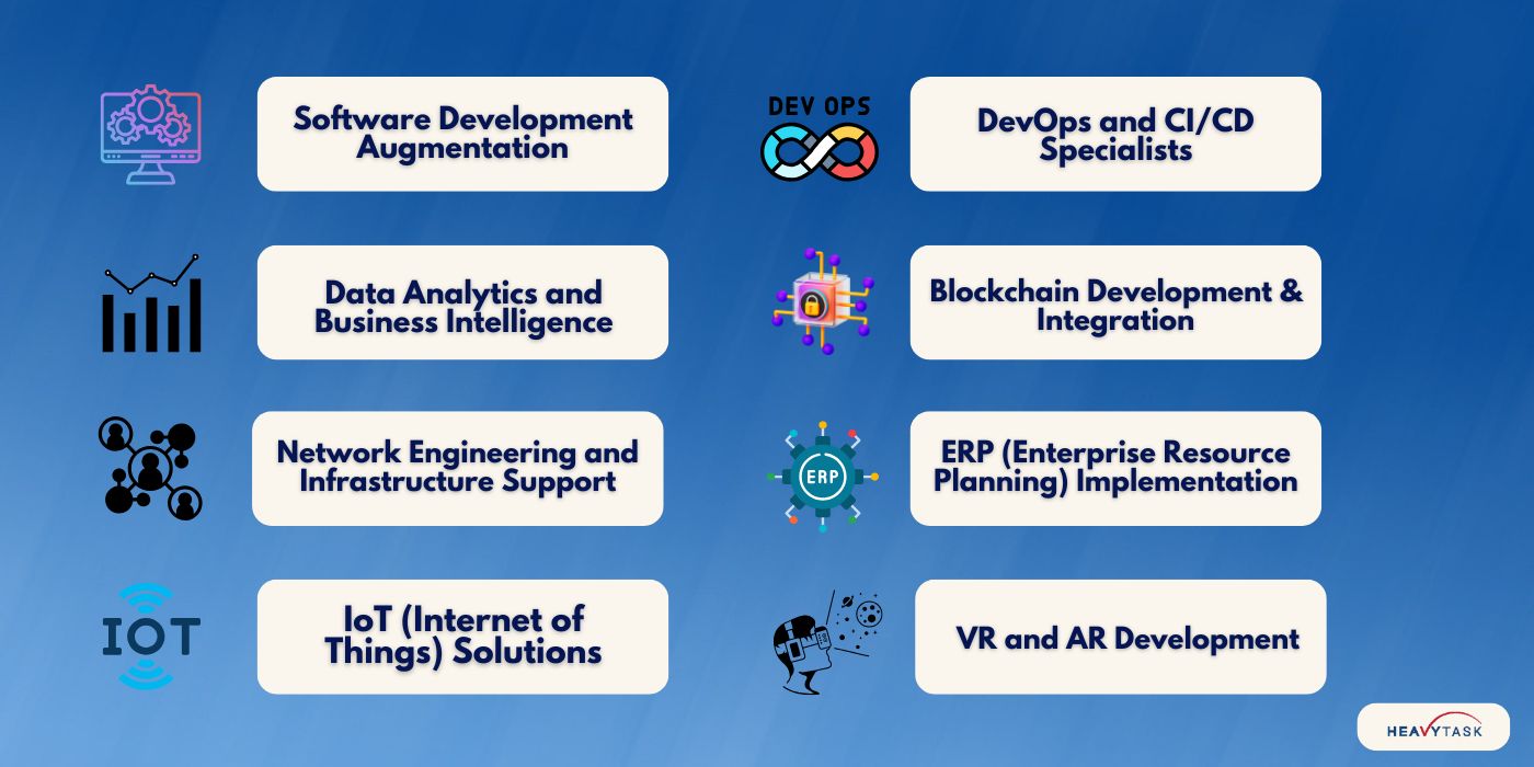 HeavyTask's IT Staff Augmentation Services